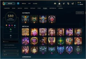 Conta LOL Ex Chall/GM Com PAX TF - League of Legends