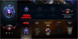 Conta LOL Ex Chall/GM Com PAX TF - League of Legends