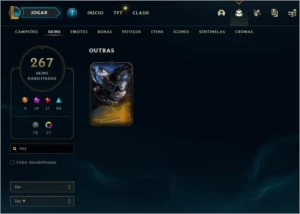 Conta LOL Ex Chall/GM Com PAX TF - League of Legends