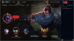 Conta Gold 3 - 13 Skins - League of Legends LOL