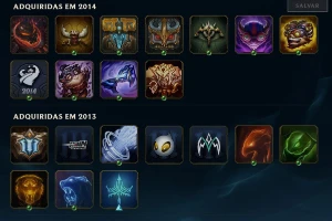 Conta League of Legends Full Acesso - 113 Champs e 46 Skins LOL