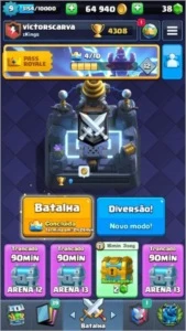 Conta de Clash Royale