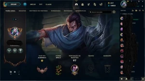 CONTA LEAGUE OF LEGENDS FERRO 2 617RP E 10KEA VARIAS SKINS LOL