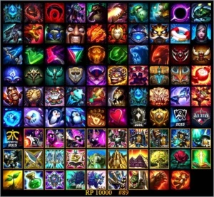 CONTA GOLD 4 - 129 CAMPEÕES 141 SKINS , 6 PÁGINASDE RUNAS - League of Legends LOL