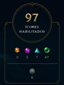conta lol, 177 skins, nick otimo, apenas skins otimas - League of Legends