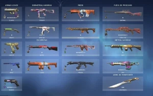 Conta De Valorant Com +- 800R$ Em Skins