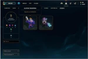 Conta Bronze 1 com 128 Champs e 143 Skins + 1 Prestigio - League of Legends LOL