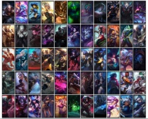 Conta Bronze 1 com 128 Champs e 143 Skins + 1 Prestigio - League of Legends LOL