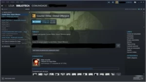 Steam com 376 reais em jogos + 65 reais na carteira steam.