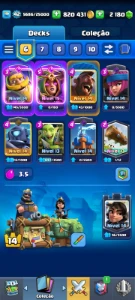 Conta de Clash Royale 9,2K 🏆