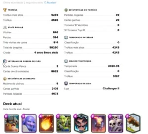 Conta Clash Royale Nivel 12 (mais detalhes na descrição)