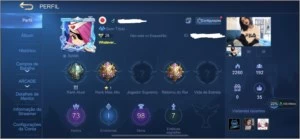 CONTA MOBILE LEGENDS (CONTA RARA DESDE O BETA)