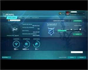 CONTA PALADINS - Outros