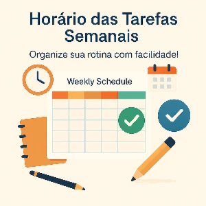 programação semanal