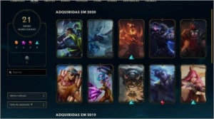 Conta Diamante 4 68 pdl Honra2 - League of Legends LOL