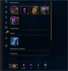 Conta Diamante 4 68 pdl Honra2 - League of Legends LOL