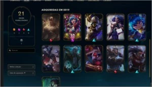 Conta Diamante 4 68 pdl Honra2 - League of Legends LOL