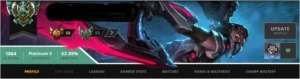 Conta LoL Plat V - League of Legends