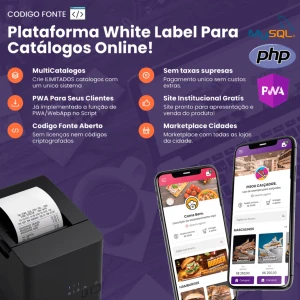 Catálogo Online Multi Lojas White Label Script PHP V2.33 - Outros