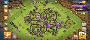 clash of clans, cv 9, 4 construtores