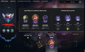 Conta League Of Legends Full Acesso - Level 208 - 90 Skins - LOL