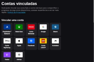 Venda de Conta Epic Games - Hogwarts Legacy
