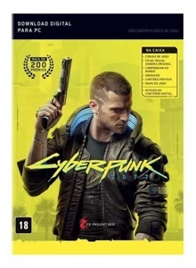 Jogo Midia Fisica Cyberpunk 2077  vitalício - Outros