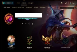 conta lvl 97 Platina na Season 7 Gold em 3 filas na Season 8 - League of Legends LOL