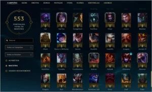 conta lvl 97 Platina na Season 7 Gold em 3 filas na Season 8 - League of Legends LOL