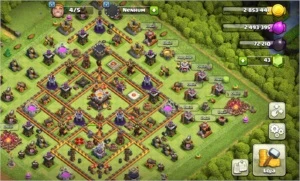 Venda: recém CV11. - Clash of Clans