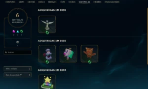 Conta Mestre | Main ADC/SUP - League of Legends LOL
