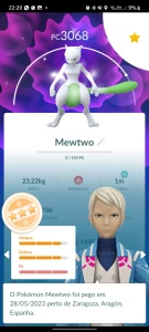 Conta pokemon go level 33 mewtwo shiny