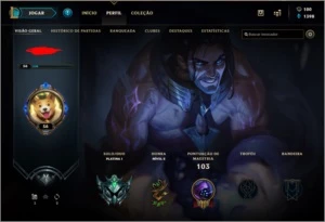 Conta League of Legends Platina 1 Smurf LOL
