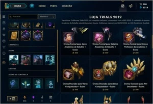 Conta League of Legends Platina 1 Smurf LOL
