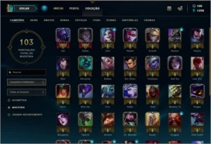 Conta League of Legends Platina 1 Smurf LOL