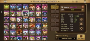Summoners War Global com SatoruGoju Light SW e Zerath