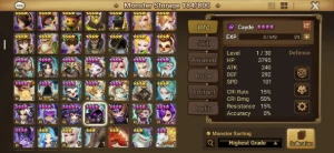 Summoners War Global com SatoruGoju Light SW e Zerath