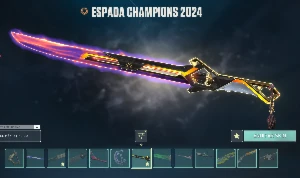 Conta de Valorant com MUITAS skins (Champions 21 completa)