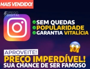 [Promoção] 1K Seguidores Instagram por apenas R$ 9,99 - Redes Sociais
