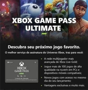 XBOX GAMEPASS ULTIMATE 2 MESES - Gift Cards