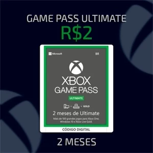 XBOX GAMEPASS ULTIMATE 2 MESES - Gift Cards
