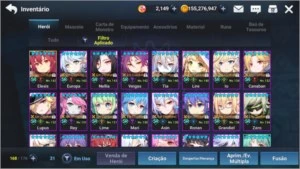 CONTA END GAME - GC Mobile - Full personagens - Others