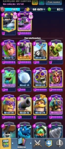 Conta Clash Royale | Torre Nv 15 10.7K Troféus