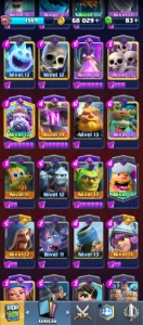 Conta Clash Royale | Torre Nv 15 10.7K Troféus