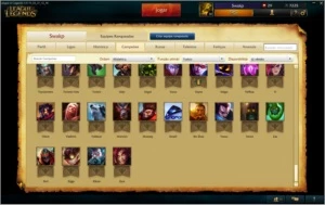 Todos os champions,20 páginas, Platina, 310 Skins, 82 ícones - League of Legends LOL