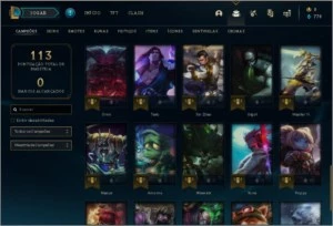Conta league of legends prata 1 pra sair rapido LOL