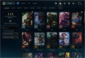 Conta league of legends prata 1 pra sair rapido LOL