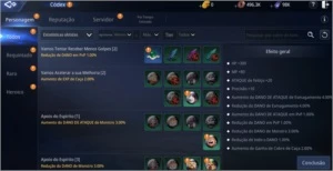 Conta lvl 47 43,6 de power com vale oculto das serpentes - MIR4