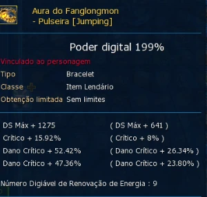 Conta com Susanoomon Shin 6/6 136,99% e outros - LADMO OMEGA - Digimon Masters Online