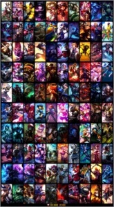 conta do lol com 99 skins - League of Legends